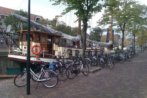 Fahrradfahrt, radreisen in Friesland